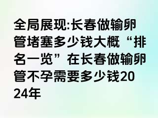 全局展现:长春做输卵管堵塞多少钱大概“排名一览”在长春做输卵管不孕需要多少钱2024年